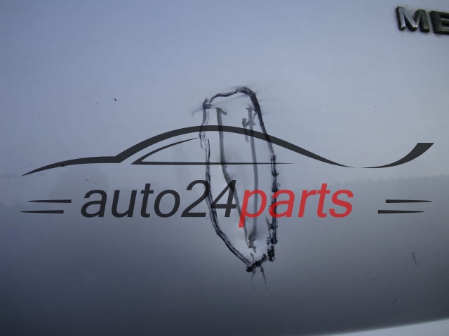KLAPA TYLNA OPEL MERIVA SREBRNA