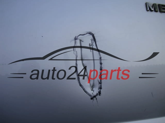 KLAPA TYLNA OPEL MERIVA SREBRNA