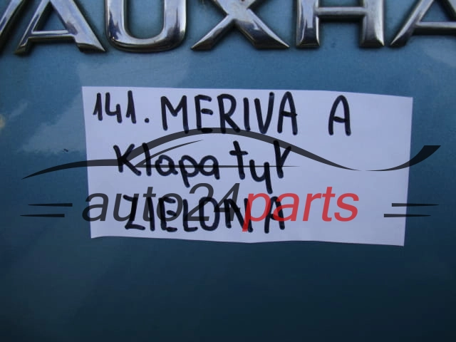 KLAPA TYLNA OPEL MERIVA