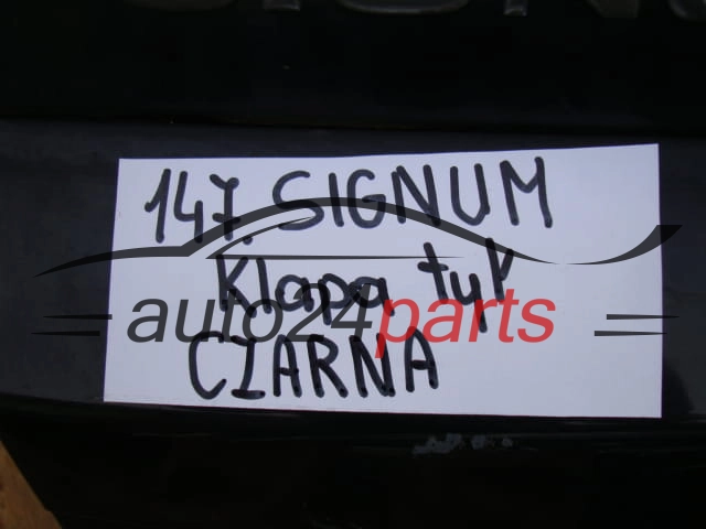 KLAPA TYLNA OPEL SIGNUM CZARNA