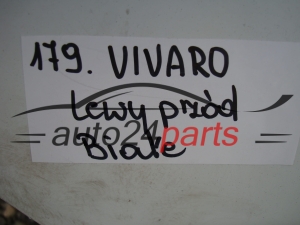 DRZWI LEWE PRZEDNIE OPEL VIVARO BIALE