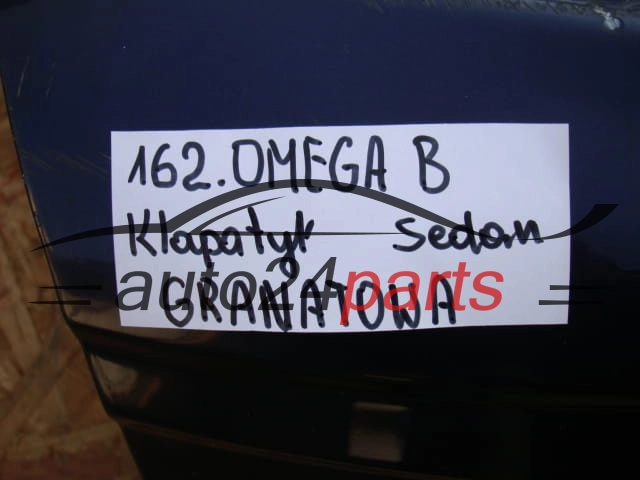 KLAPA TYLNA OPEL OMEGA B GRANATOWA