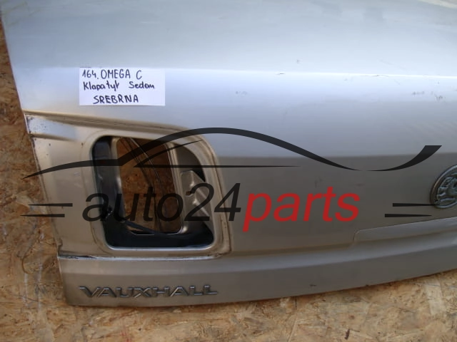 KLAPA TYLNA OPEL OMEGA C SEDAN SREBRNA