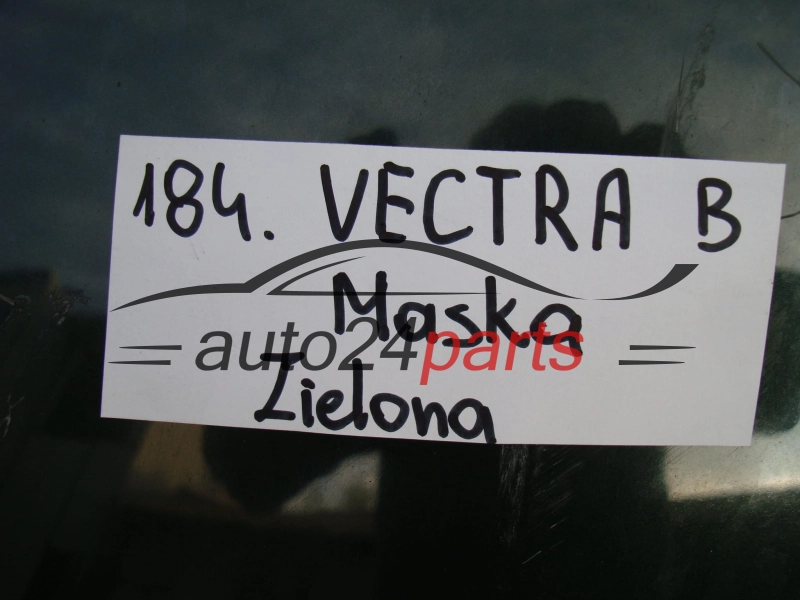 MASKA POKRYWA SILNIKA OPEL VECTRA B ZIELONA