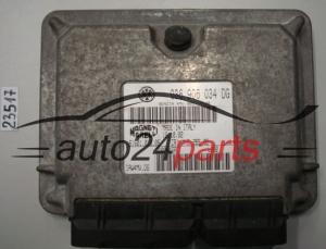 KOMPUTER STEROWNIK SILNIKA SEAT IBIZA CORDOBA 1.4 BBZ 036906034DG, 036 906 034 DG, 6160101809, 61601.018.09, IAW4MVDG, IAW4MV.DG -  18532 KMPL.,