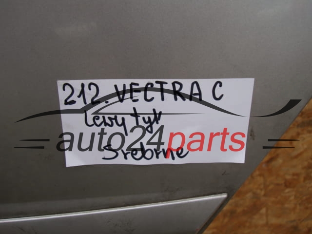 DRZWI LEWE TYLNE OPEL VECTRA C SREBRNE