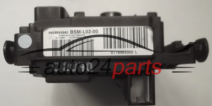 CITROEN PEUGEOT BSI L02-00 SIEMENS S118983002L, 9656593880