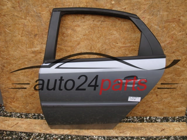 DRZWI LEWE TYLNE OPEL VECTRA C SREBRNE- 214
