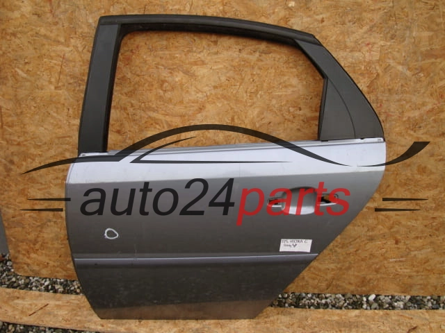 DRZWI LEWE TYLNE OPEL VECTRA C SREBRNE - 225