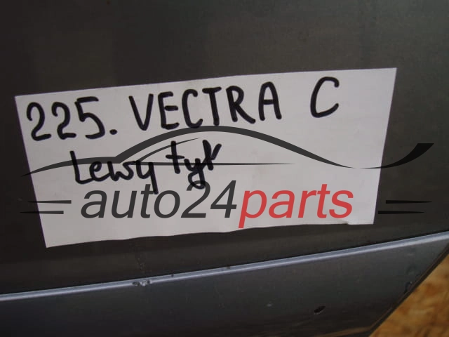 DRZWI LEWE TYLNE OPEL VECTRA C SREBRNE - 225