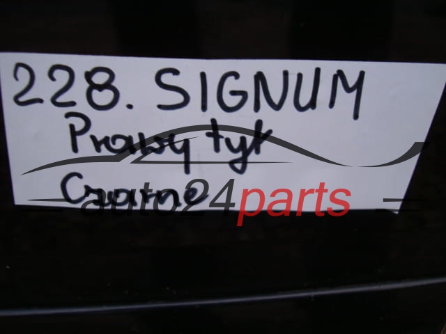 DRZWI PRAWE TYLNE OPEL SIGNUM CZARNE - 228