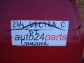DRZWI PRAWE TYLNE OPEL VECTRA C CZERWONE - 244