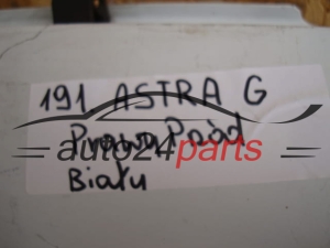 BŁOTNIK PRAWY PRZEDNI OPEL ASTRA G BIALY