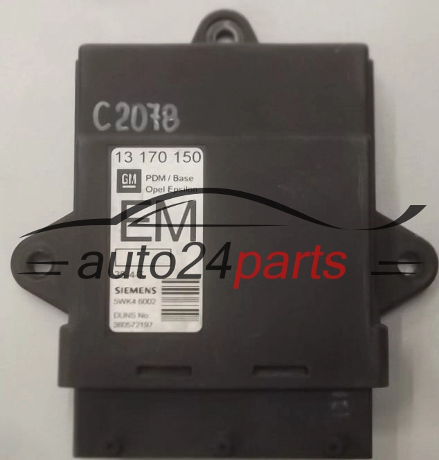 OPEL VECTRA C 13 170 150 EM, 13170150, 5WK46002