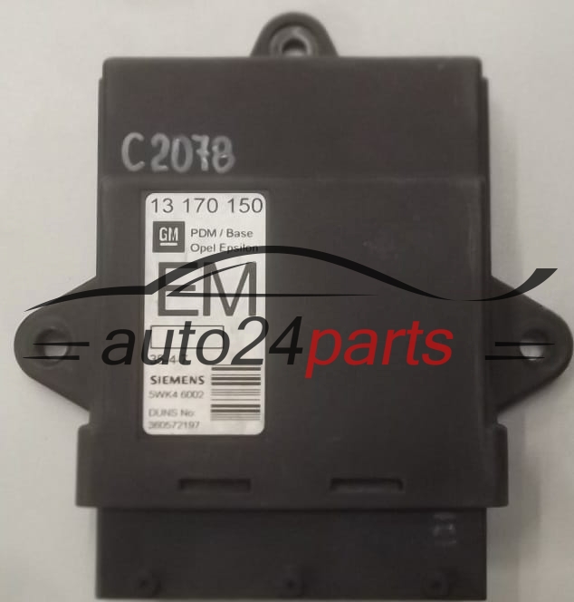OPEL VECTRA C 13 170 150 EM, 13170150, 5WK46002
