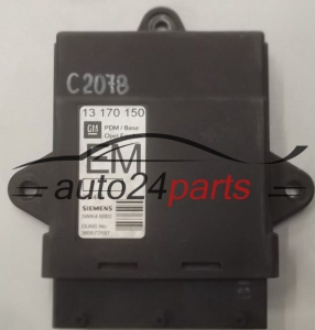 COMFORT CONTROL MODULE OPEL VECTRA C 13 170 150 EM, 13170150, 5WK46002