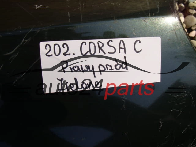 BŁOTNIK PRAWY PRZEDNI OPEL CORSA C ZIELONY - 202