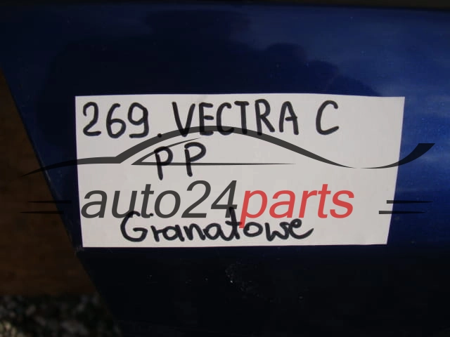 DRZWI PRAWE PRZEDNIE OPEL VECTRA C GRANATOWE - 269