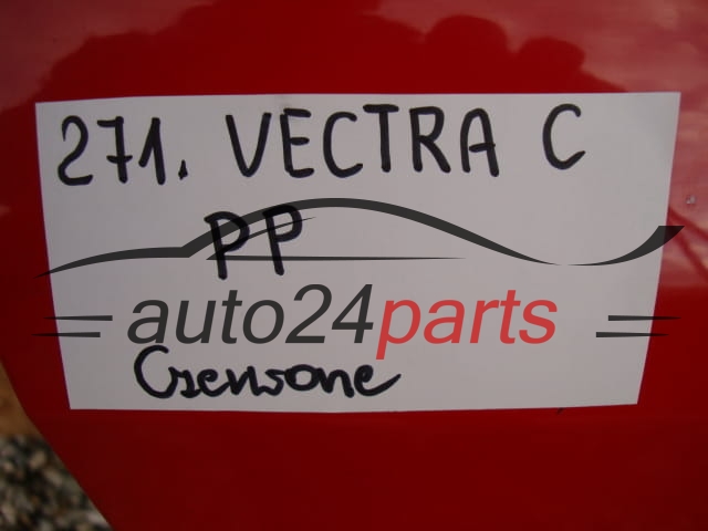 DRZWI PRAWE PRZEDNIE OPEL VECTRA C CZERWONE - 271