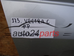 DRZWI PRAWE PRZEDNIE OPEL VECTRA C SREBRNE - 273