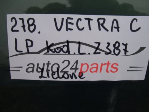 DRZWI LEWE PRZEDNIE OPEL VECTRA C ZIELONE - 278