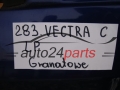 DRZWI LEWE PRZEDNIE OPEL VECTRA C SIGNUM GRANATOWE - 283