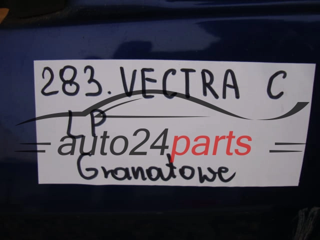 DRZWI LEWE PRZEDNIE OPEL VECTRA C SIGNUM GRANATOWE - 283
