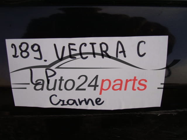 DRZWI LEWE PRZEDNIE OPEL VECTRA C SIGNUM CZARNE - 289