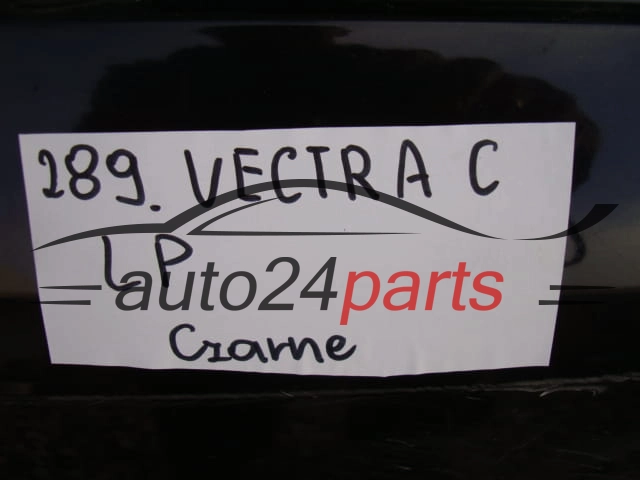 DRZWI LEWE PRZEDNIE OPEL VECTRA C SIGNUM CZARNE - 289