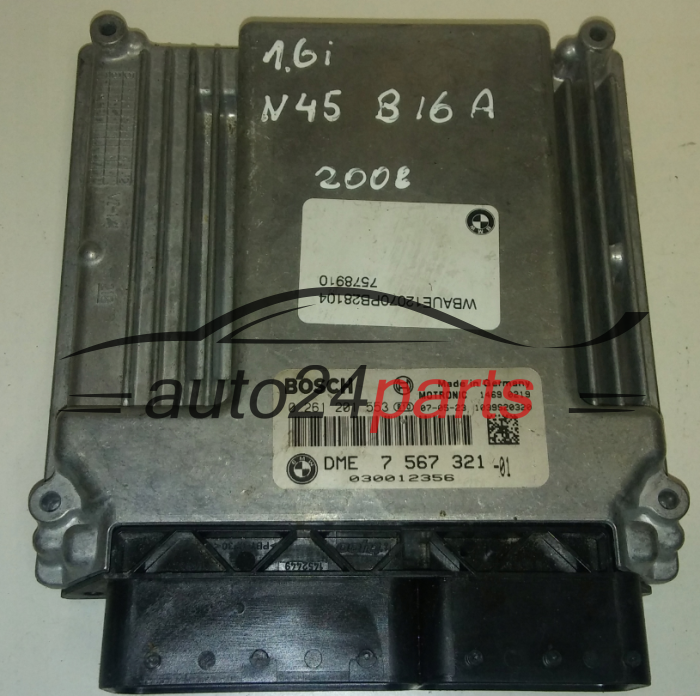 BMW BOSCH 0 261 201 553, 0261201553, DME 7567 321, DME7567321, 7567321