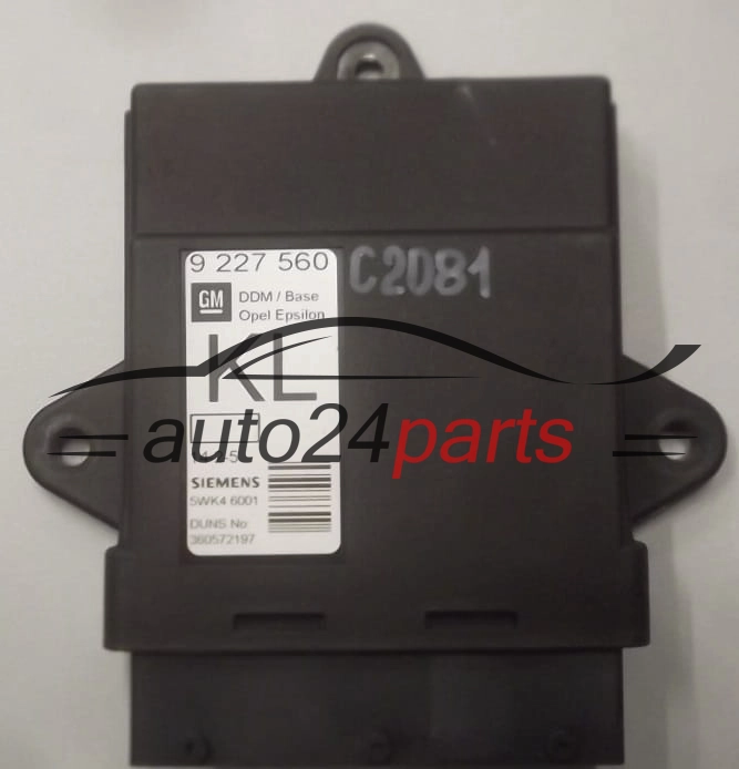 Moduł komfortu Opel Vectra C 5WK46001 9227560KL – zdjęcie 3