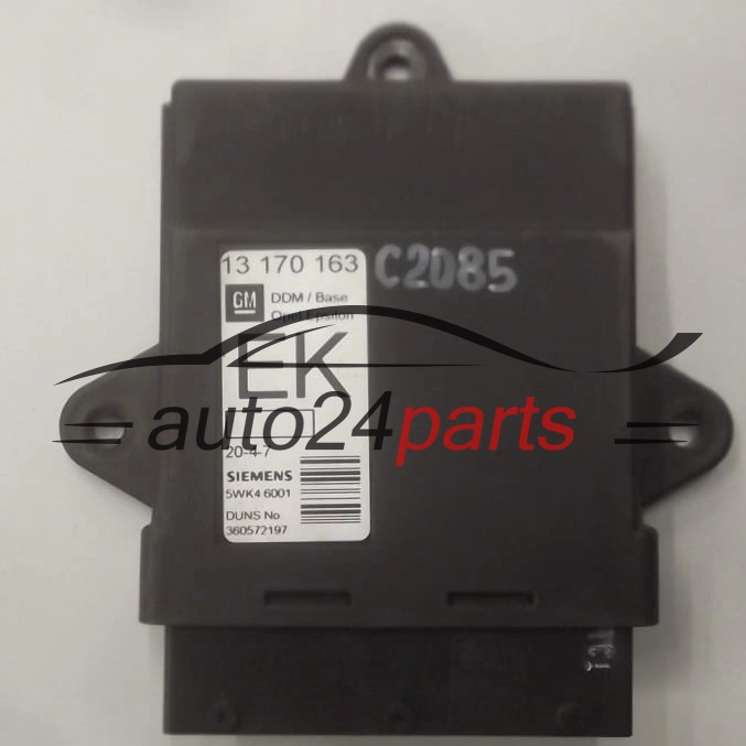 CENTRALKA MODUL DRZWI OPEL VECTRA C 13170163 EK, 5WK46001