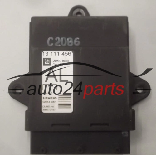 CENTRALKA MODUL STEROWNIK DRZWI OPEL VECTRA C 13111456 AL, 5WK46001