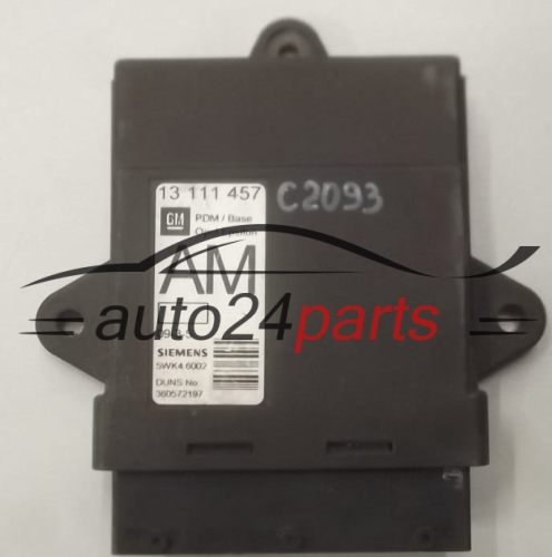 CENTRALKA MODUL STEROWNIK DRZWI OPEL VECTRA C 13111457 AM, 5WK46002