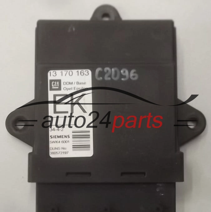 CENTRALKA MODUL DRZWI OPEL VECTRA C 13170163 EK, 5WK46001