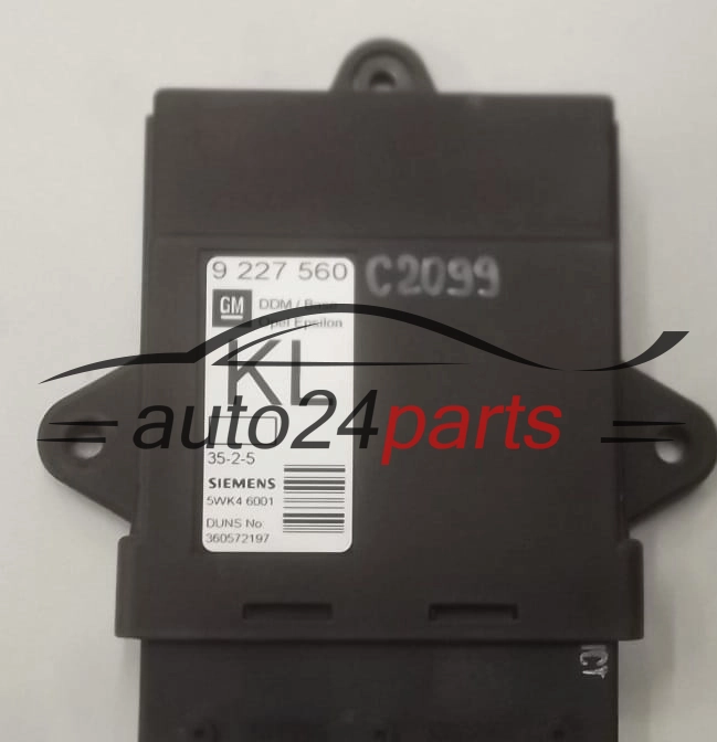 Moduł komfortu Opel Vectra C 5WK46001 9227560KL – zdjęcie 5