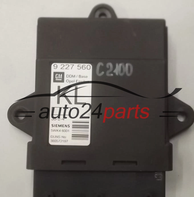 Moduł komfortu Opel Vectra C 5WK46001 9227560KL – zdjęcie 6
