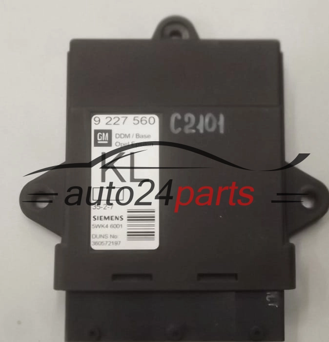 Moduł komfortu Opel Vectra C 5WK46001 9227560KL – zdjęcie 7