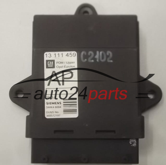 CENTRALKA MODUL STEROWNIK KOMFORTU OPEL VECTRA SIGNUM SIEMENS 5WK4 6004, 5WK46004, 13 111 459 AP, 13111459AP