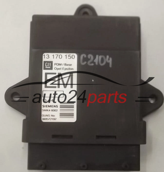 Moduł komfortu Opel Vectra C C13170150EM 5WK46002 – zdjęcie 2