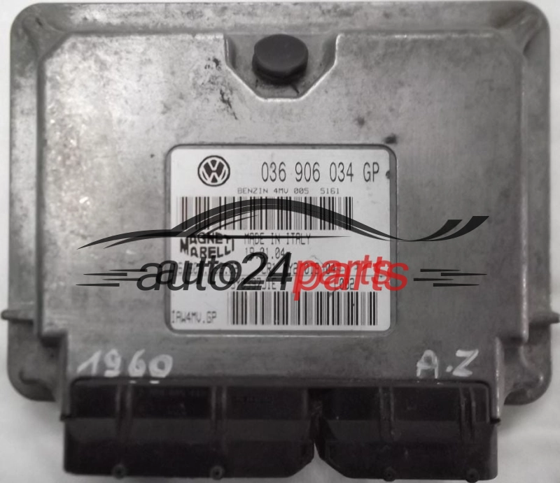 VW VOLKSWAGEN POLO 1.4 BBY 036906034GP, 036 906 034 GP, IAW4MV.GP, IAW4MVGP, 6160106602, 61601.066.02, BENZIN 4MU 005 5161