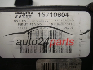 Pompa ABS i sterownik Peugeot 407 407S118676001N 15710604 – zdjęcie 2