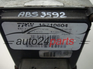 ABS POMPA I STEROWNIK PEUGEOT 407 SIEMENS VDO S118676001N, TRW 15710604, 15710504D, 9661731180