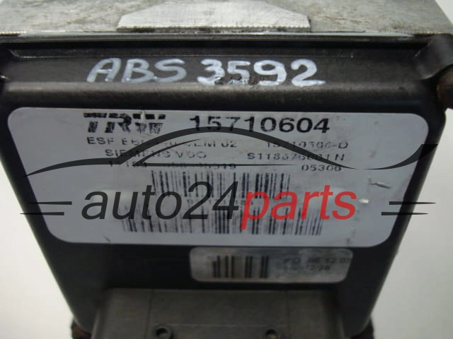 Pompa ABS i sterownik Peugeot 407 407S118676001N 15710604 – zdjęcie 3