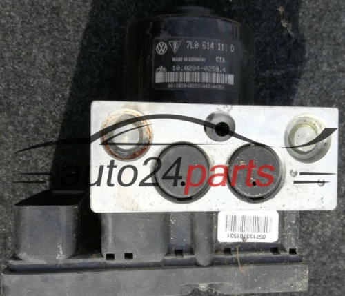ABS POMPA I STEROWNIK VW TOUAREG PORSCHE CAYENNE 7L0614111D, 10.0204-0259.4, 10020402594, 7L0907379C
