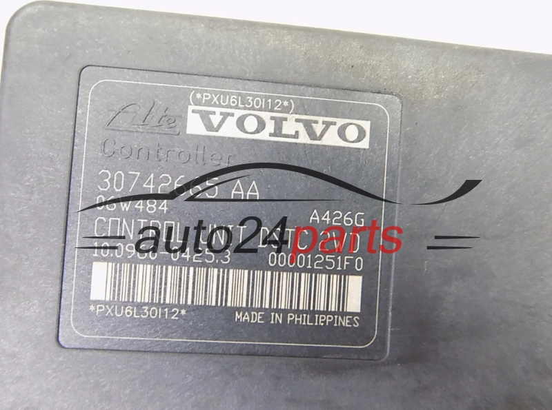 VOLVO 30742654, 10.0206-0226.4, 10020602264, 4N51-2C405-GA, 4N512C405GA, 30742665 AA, 30742665AA