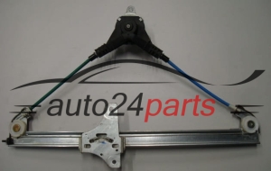 MECHANIZM PODNOSZENIA SZYBY LEWY TYL OPEL AGILA 09206369