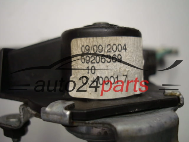 MECHANIZM PODNOSZENIA SZYBY LEWY TYL OPEL AGILA 09206369