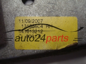 MECHANIZM PODNOSZENIA SZYBY PRAWY TYL OPEL CORSA D 13188504 RH