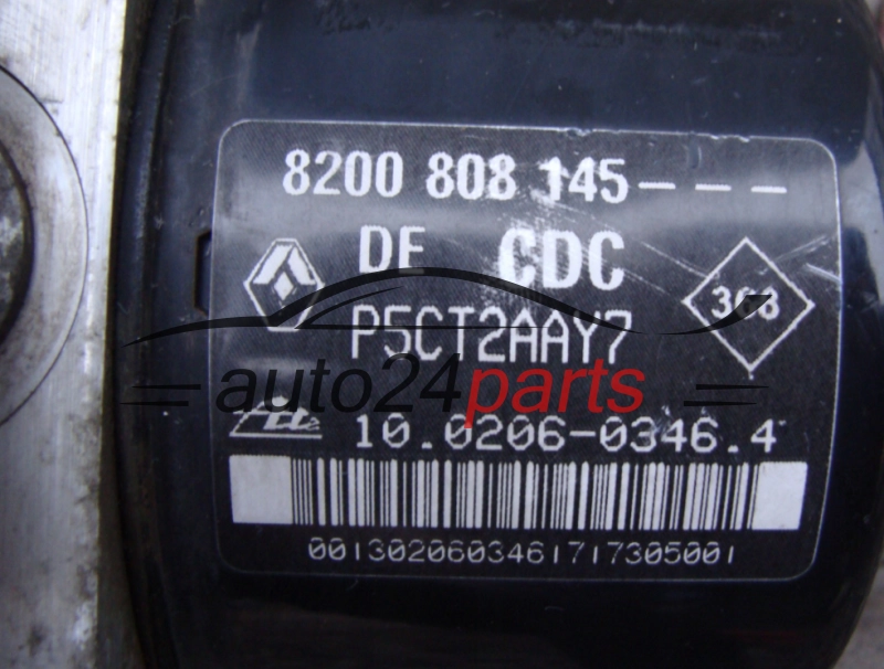 RENAULT ESPACE 8200808145, 10.0206-0346.4, 10020603464, 10.0960-1444.3, 10096014443
